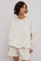 Bluza typu oversize  w kolorze BRIGHT BEIGE - KOS