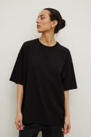 Tshirt z HAFTEM w kolorze BLACK - ALLURE