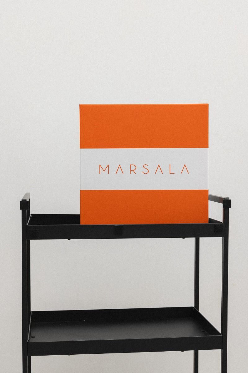 Pudełko prezentowe z logo MARSALA