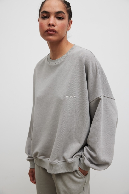 Bluza damska o kroju regular fit w kolorze GREY PALOMA- PHENIX