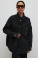 Koszula jeansowa w kolorze WASHED BLACK- INSPIRE