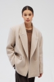 Wełniana marynarka  w kolorze LIGHT BEIGE - BEXLEY