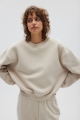 Bluza damska typu oversize w kolorze PORCELAIN - PINEY
