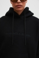 Bluza z kapturem oraz HAFTEM w kolorze TOTALLY BLACK - GARSON