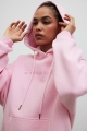 Bluza z kapturem oraz HAFTEM w kolorze MARSHMALLOW PINK - GARSON