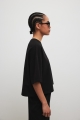 Tshirt typu oversize w kolorze BLACK - GALAXY