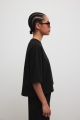 Tshirt typu oversize w kolorze BLACK - GALAXY