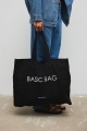 TORBA TYPU SHOPPER BAG CZARNA LARGE SIZE BASIC BAG