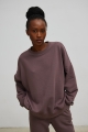 Bluza damska o kroju regular fit w kolorze BROWNIE CAKE  - PHENIX