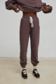 Spodnie dresowe typu jogger w kolorze BROWNIE CAKE  - DRIPS