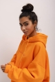 Bluza z kapturem oraz HAFTEM w kolorze EXOTIC ORANGE- GARSON