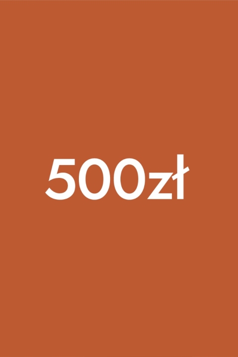 Voucher podarunkowy 500
