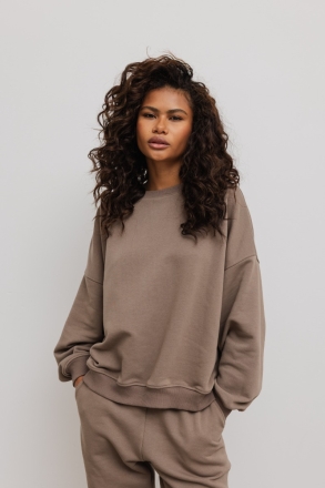 Spodnie dresowe w kolorze GRAY TAUPE - JOLLY