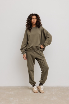 Bluza damska o kroju regular fit w kolorze CROCODILE- PHENIX