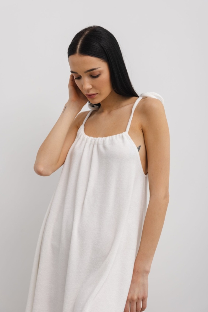 Sukienka FROTTE w kolorze CLASSIC WHITE - GABBY Sukienka FROTTE w kolorze CLASSIC WHITE - GABBY