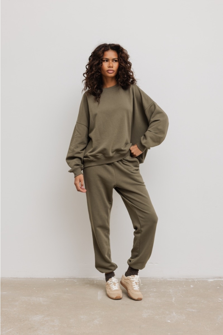 Bluza damska o kroju regular fit w kolorze CROCODILE- PHENIX Bluza damska o kroju regular fit w kolorze CROCODILE- PHENIX